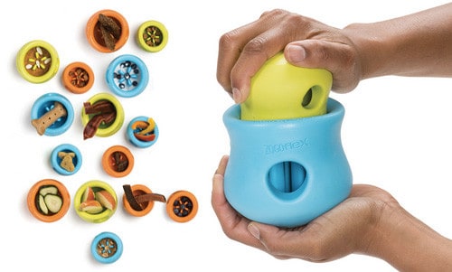 Distraction and puzzle toys for active dogs