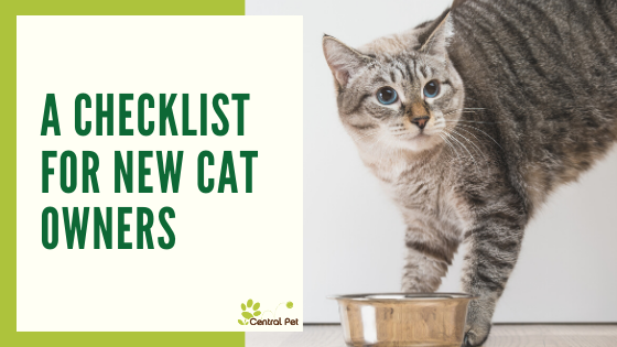 Checklist for New Cat Owners